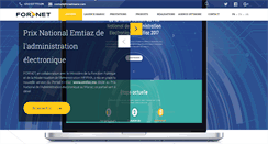 Desktop Screenshot of fornetmaroc.com