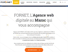 Tablet Screenshot of fornetmaroc.com